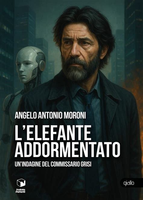 Elefante addormentato in un paesaggio esotico