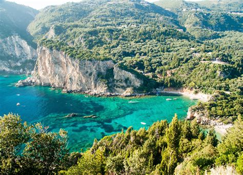 Paesaggio di un'isola greca