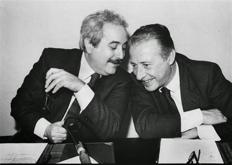 Una foto di Giovanni Falcone e Paolo Borsellino