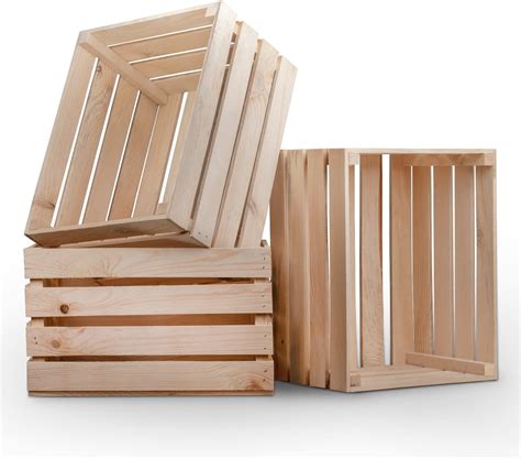 Cassettine di legno grezze pronte per il restauro creativo