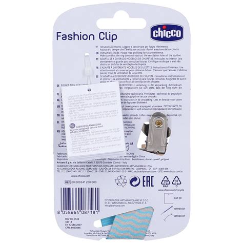 Dettagli del design Chicco Clip Natale