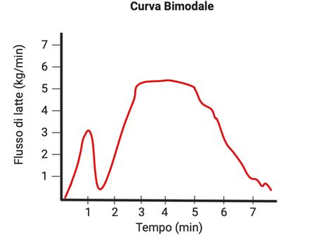 Grafico del tempo di avvio del Riflesso di Eiezione del Latte (MER)