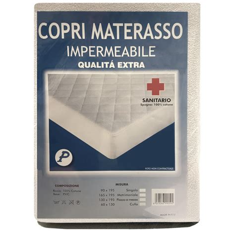 Coprimaterasso impermeabile e traspirante con strato in spugna