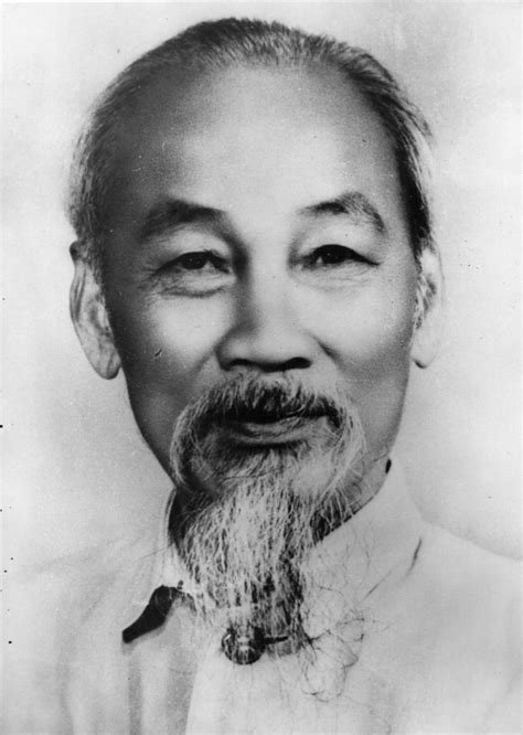 Ritratto del leader Ho Chi Minh, simbolo dell'indipendenza vietnamita