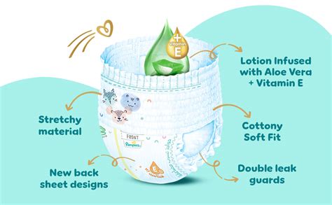 Dettaglio delle microventilazioni assorbenti di Pampers Premium Protection Skin Comfort