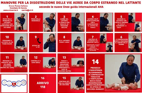 Manovre disostruzione lattante: colpi interscapolari