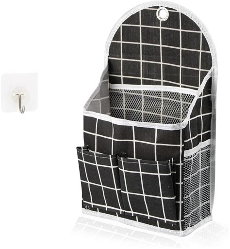 Pannello portaoggetti in tessuto con tasche multiple