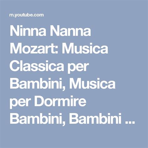 Partitura di musica classica per ninna nanna