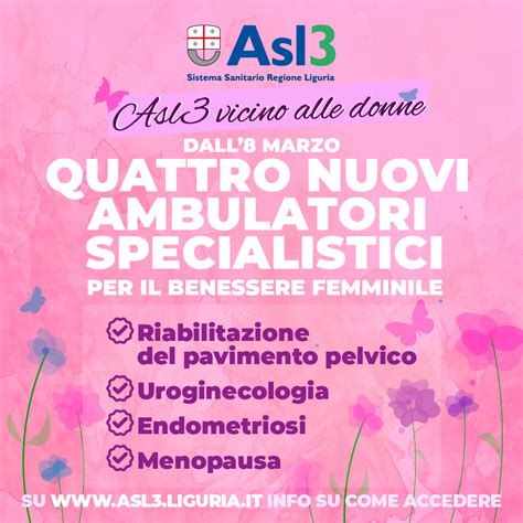 Ambulatori specialistici per la salute femminile