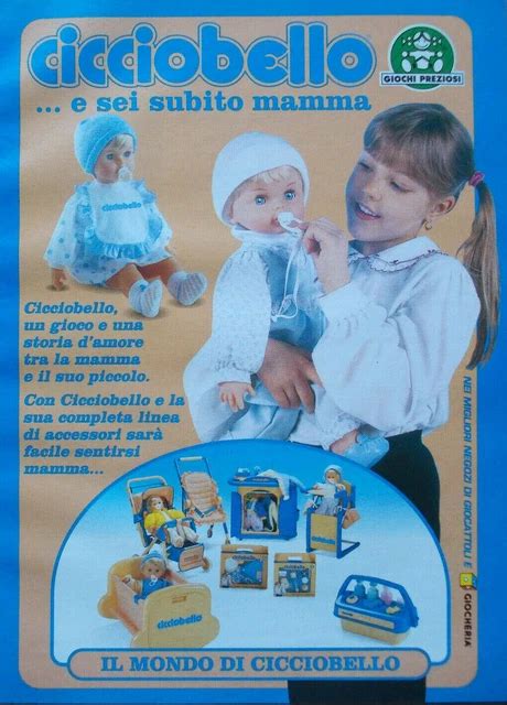 Schizzo originale di Cicciobello o prima pubblicità