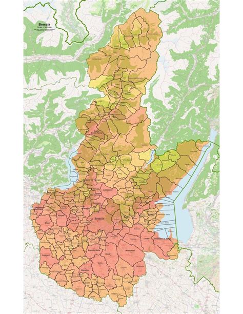 Mappa della Strada Statale 236 Goitese in provincia di Brescia