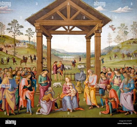 Adorazione dei Magi del Perugino a Città della Pieve