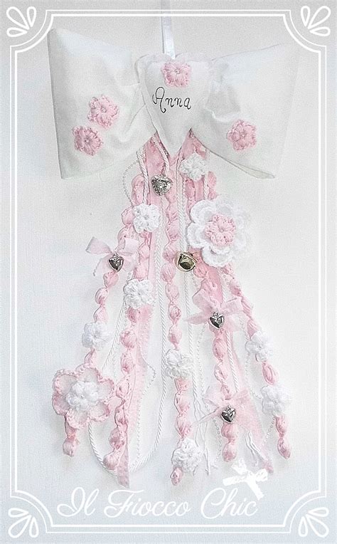 fiocco nascita shabby chic