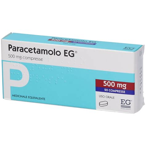 Immagine di una confezione di paracetamolo