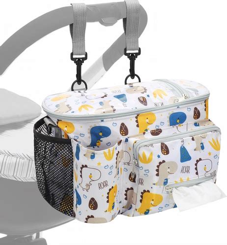 Organizer passeggino con oggetti