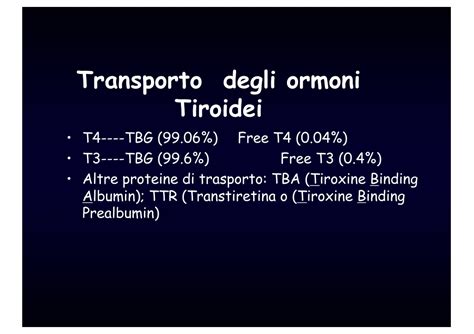 Sviluppo fetale e ormoni tiroidei