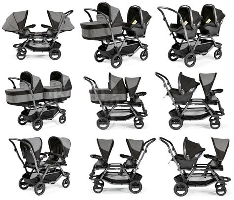 Diverse configurazioni dei seggiolini Pop-Up sul Duette Piroet