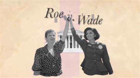 Illustrazione del caso Roe vs. Wade