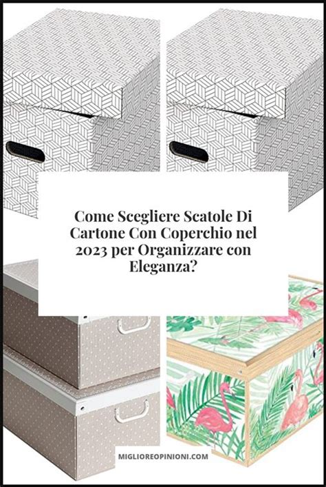 Set di scatole di cartone rivestite in stoffa in una libreria