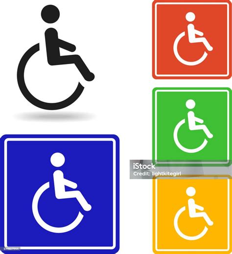Simbolo accessibilità disabili