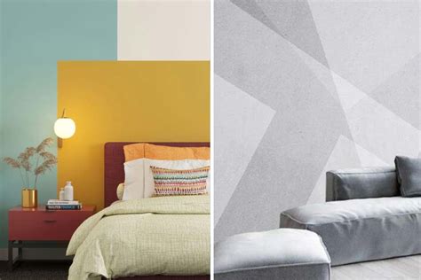 Idee per dipingere le pareti della cameretta dei bambini con forme geometriche
