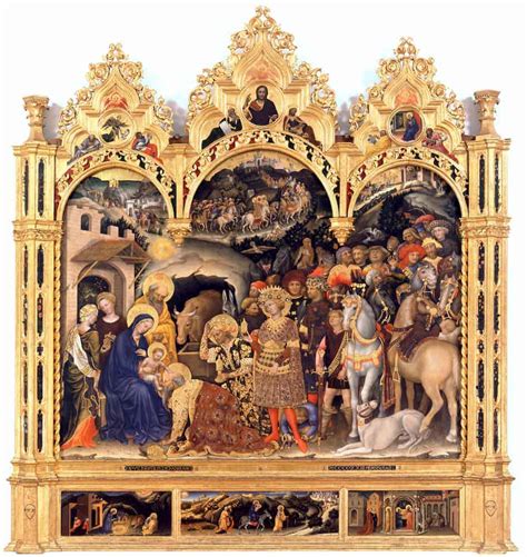 Adorazione dei Magi di Gentile da Fabriano