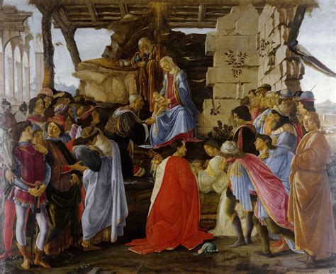 Adorazione dei Magi di Sandro Botticelli