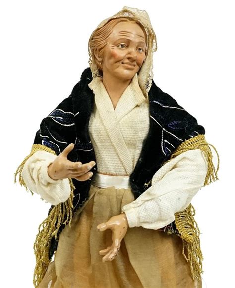 Scultura in legno del presepe