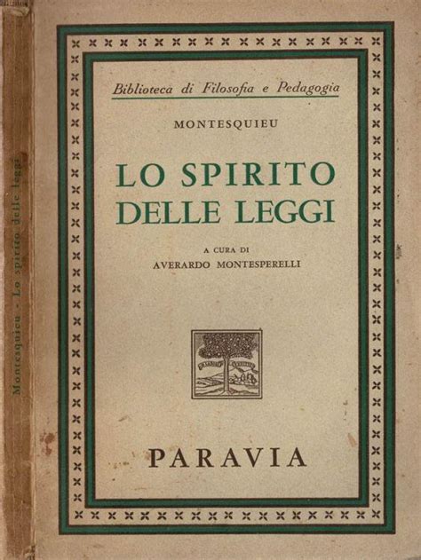 Ritratto di Montesquieu e frontespizio de Lo spirito delle leggi