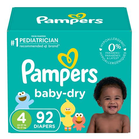 Varietà di prodotti Pampers Baby Dry