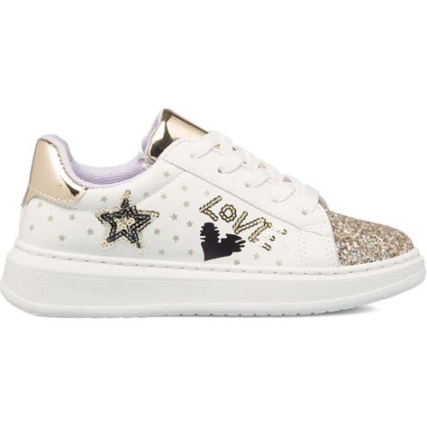 Sneakers Patrizia Pepe bambina con dettagli glitter