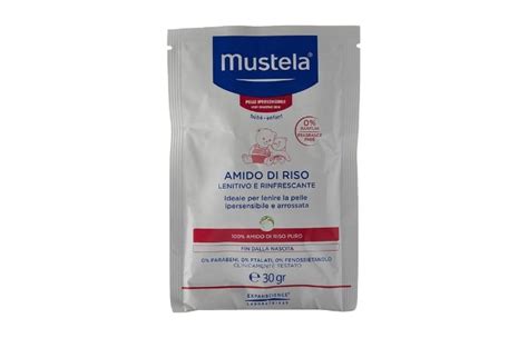 Vaschetta per il bagnetto con amido di riso disciolto