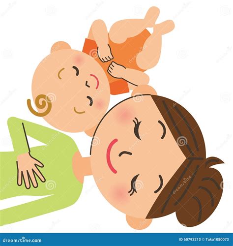 illustrazione di una mamma che si riposa mentre il bambino dorme, sottolineando l'importanza del riposo