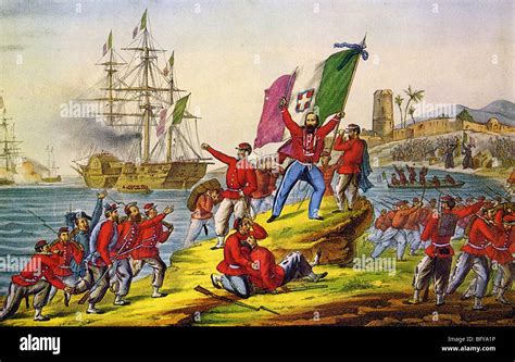 Giuseppe Garibaldi e le camicie rosse in Sicilia