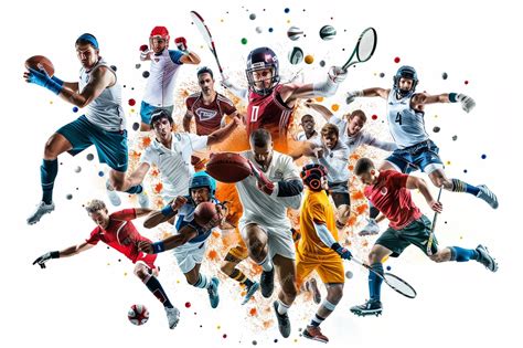 Collage of pre-match posters for various sports (basketball, tennis, athletics)