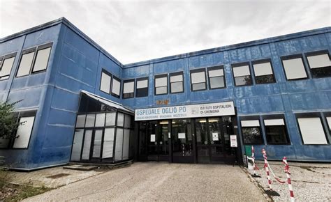 Veduta esterna del complesso ospedaliero Oglio Po di Casalmaggiore