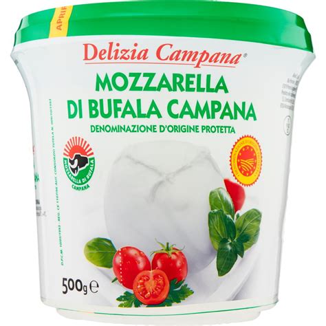 Confezione di Mozzarella di Bufala Campana DOP Biologica
