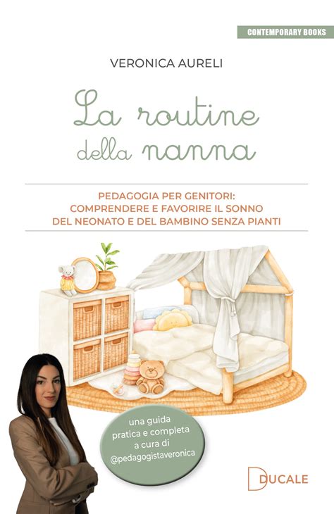 infografica che mostra la routine della nanna consigliata con i tasti FABA