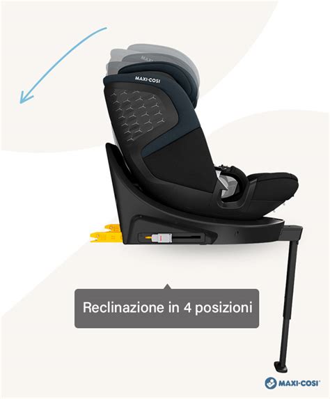 Manopole per la reclinazione del seggiolino