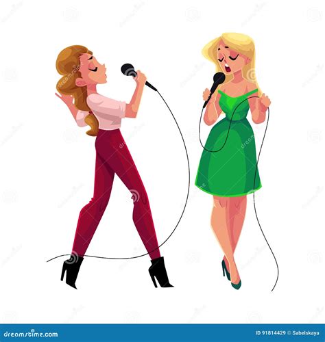 Illustrazione d'epoca di donne che cantano ninna nanne
