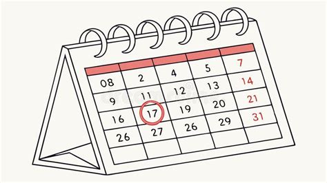 Calendar with marked dates and a heart, symbolizing monthly anniversaries