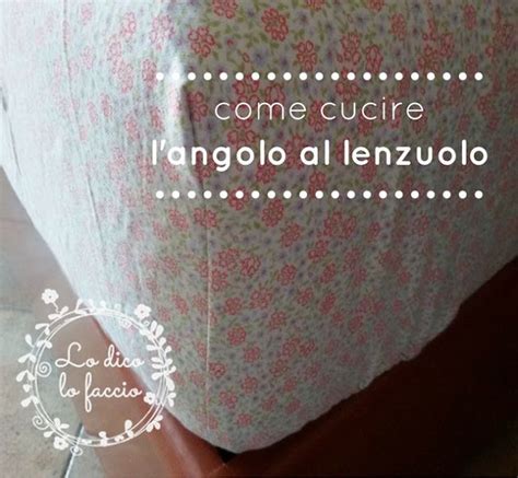 Come cucire angoli lenzuolino con elastico