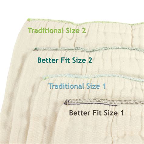Anavy Prefolds in bamboo-cotton