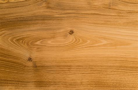 Primo piano della venatura del legno di pino chiaro con nodi caratteristici