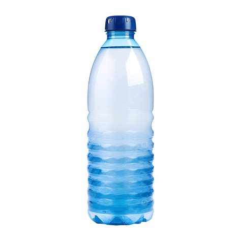 Biberon con liquido trasparente e bottiglia scura sullo sfondo