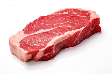 Carne cruda in un macellaio