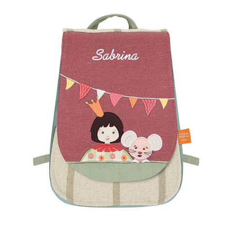 Zaino personalizzato con nome e disegno
