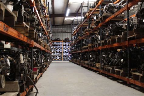 Used car parts warehouse