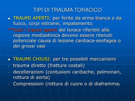 Tipi di traumi in gravidanza