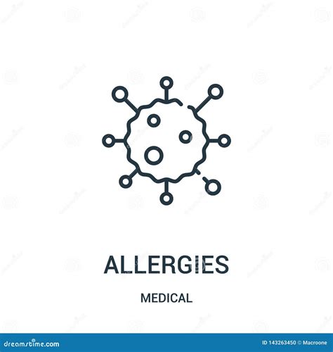 Icona di avvertimento per allergie